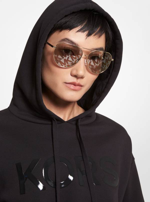 Damske Slnecne Okuliare Michael Kors Cheyenne Zlate Strieborne - Doplnky Michael Kors Nejlevnejsi | XGEJY-1385